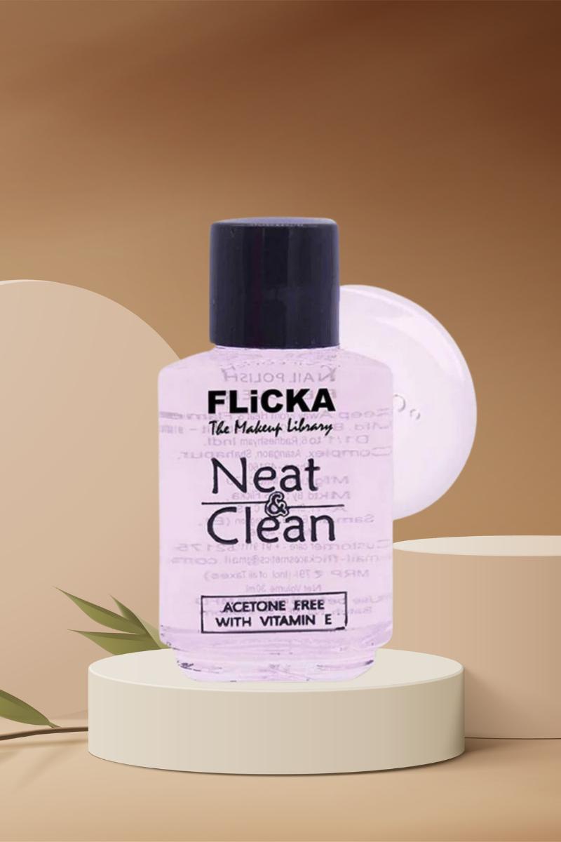 Flicka Cosmetics Neat & Clean Nail Remover