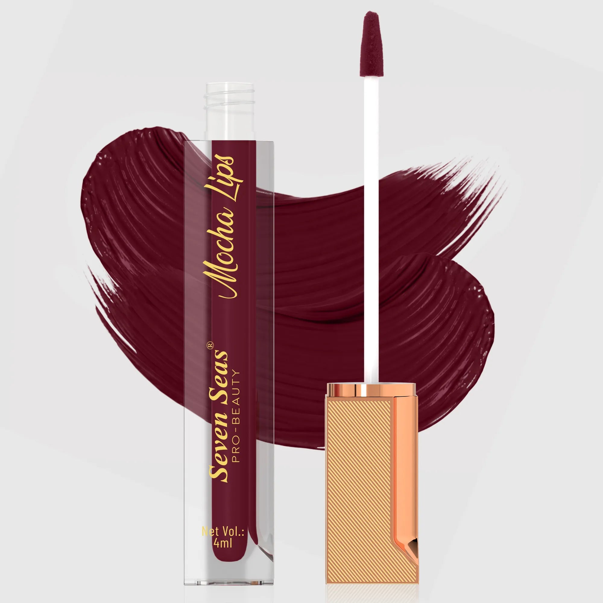Seven Seas Shade-201 - Mocha Lips Matte Liquid Lipstick