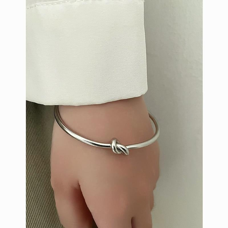 Salty Subtle Knot Cuff