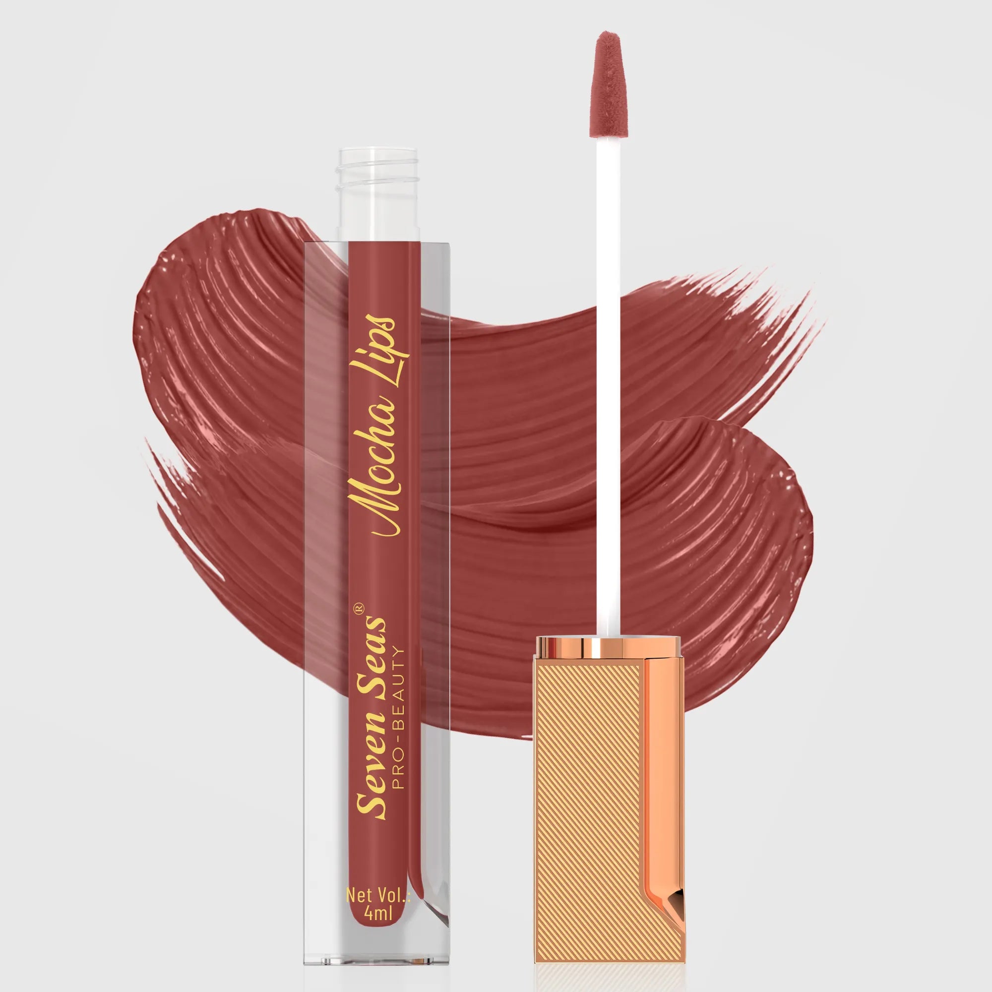 Seven Seas Shade-245 - Mocha Lips Matte Liquid Lipstick