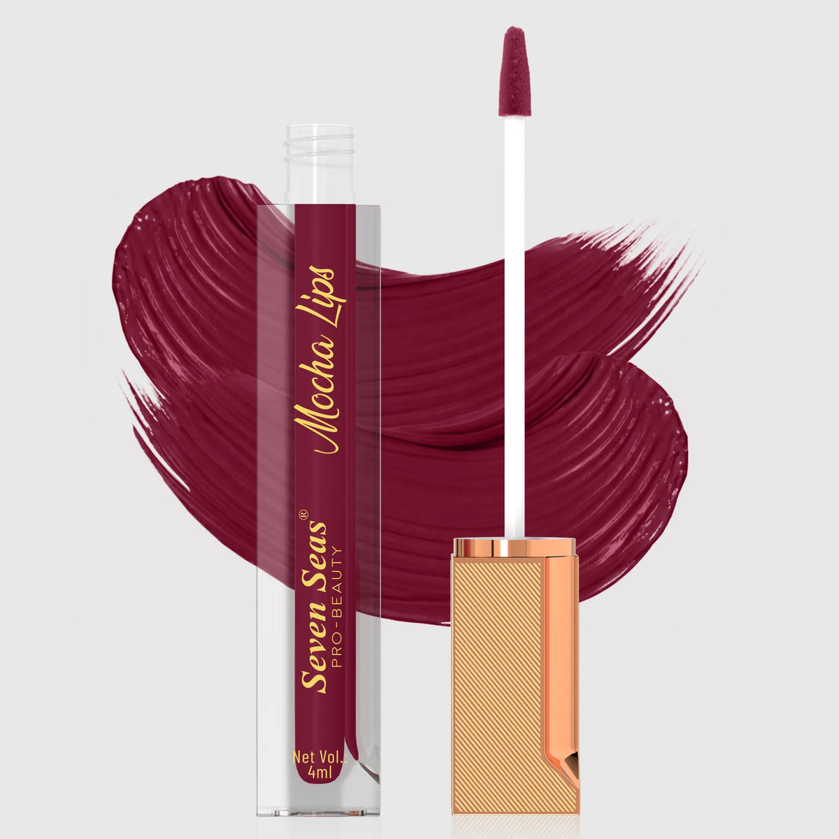 Seven Seas Shade-225 - Mocha Lips Matte Liquid Lipstick