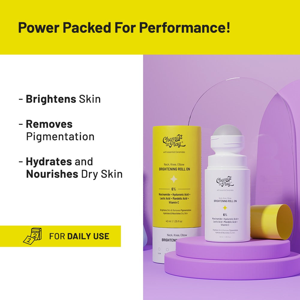 Chemist at Play Skin Lovin Combo - NKE Roll On & Daily Exfoliating Body Wash
