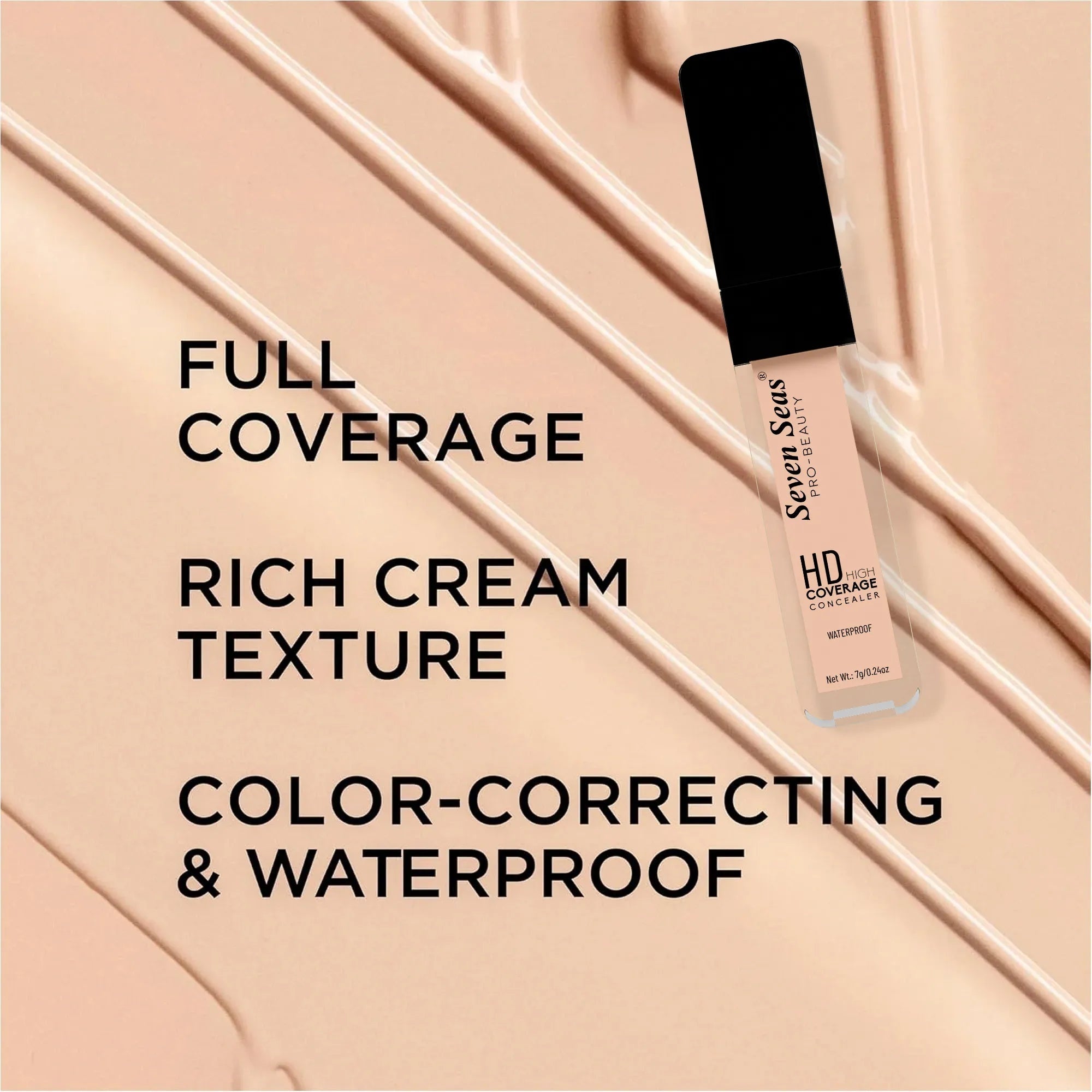 Seven Seas SS-04 - HD High Coverage Concealer