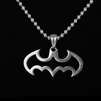 Salty Bruce Wayne Silver Pendant