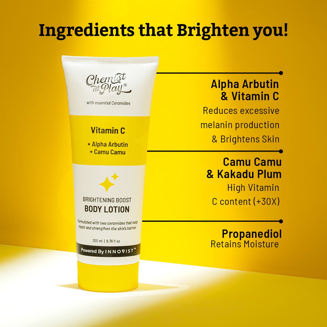 Chemist at Play The Ultimate Glow Kit - Exfoliating Body Wash & Body Lotion