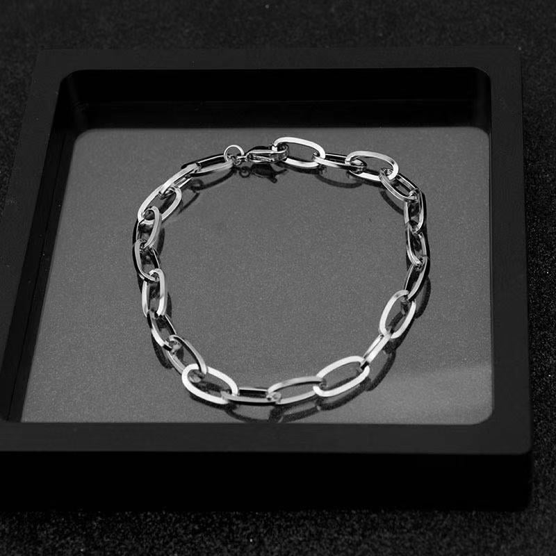 Salty Rice Link Chain Bracelet
