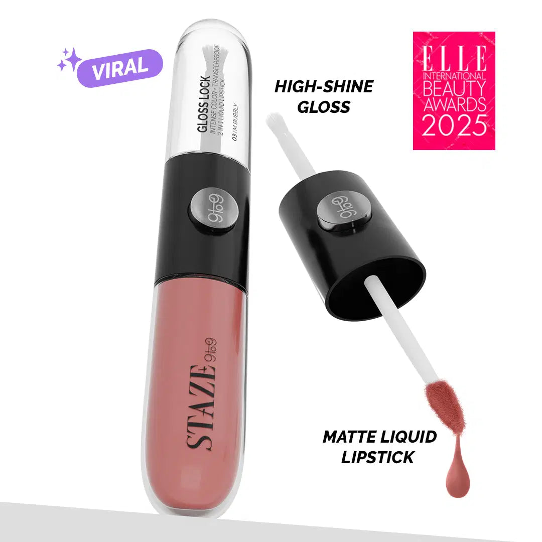 Staze Gloss Lock 2-in-1 Liquid Lipstick