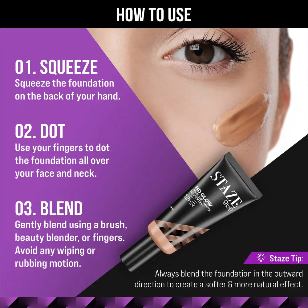 Staze HD Glow Foundation