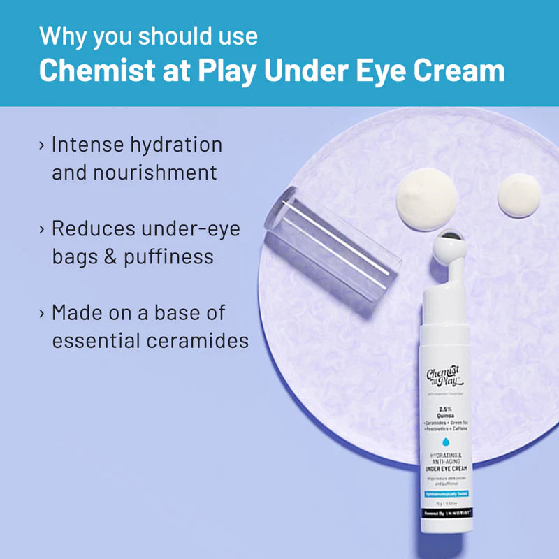 Chemist at Play Under Eye Cream & Face Cleanser
