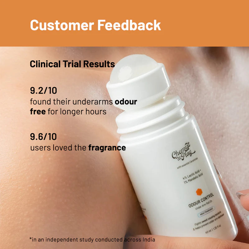 Chemist at Play Niacinamide Body Lotion & Roll On 5% AHA