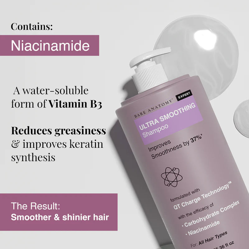 Bare Anatomy Ultra Smoothing Shampoo - 750ml