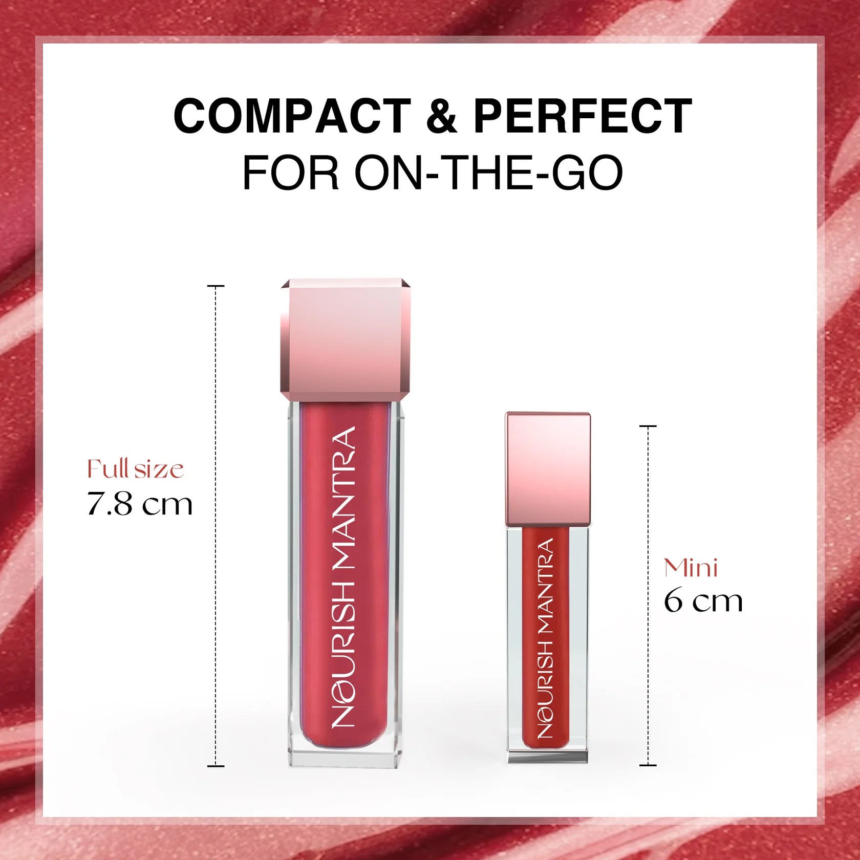 Nourish Mantra Tedha Medha Hazelnut Brown & Pink Hue - Creamy Matte Liquid Lipstick With Spf 15