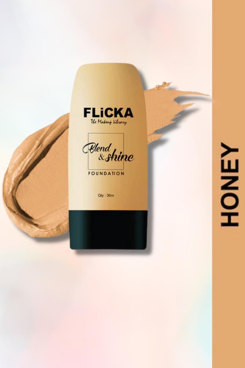 Flicka Cosmetics Blend & Shine Foundation
