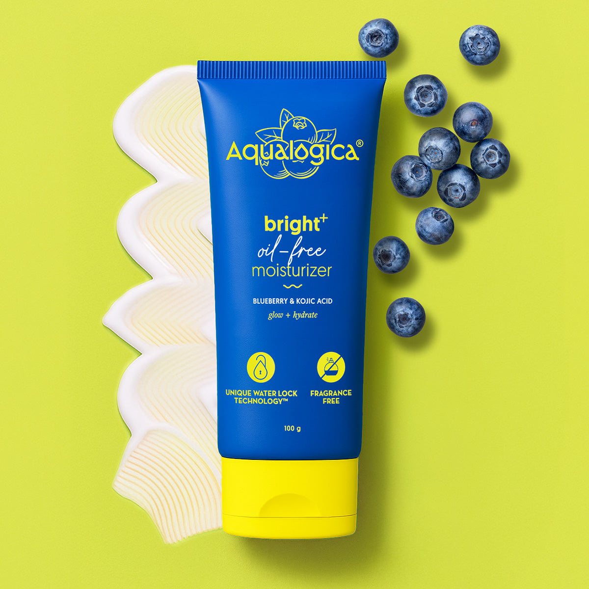 Aqualogica Bright+ Oil Free Moisturizer - 100g