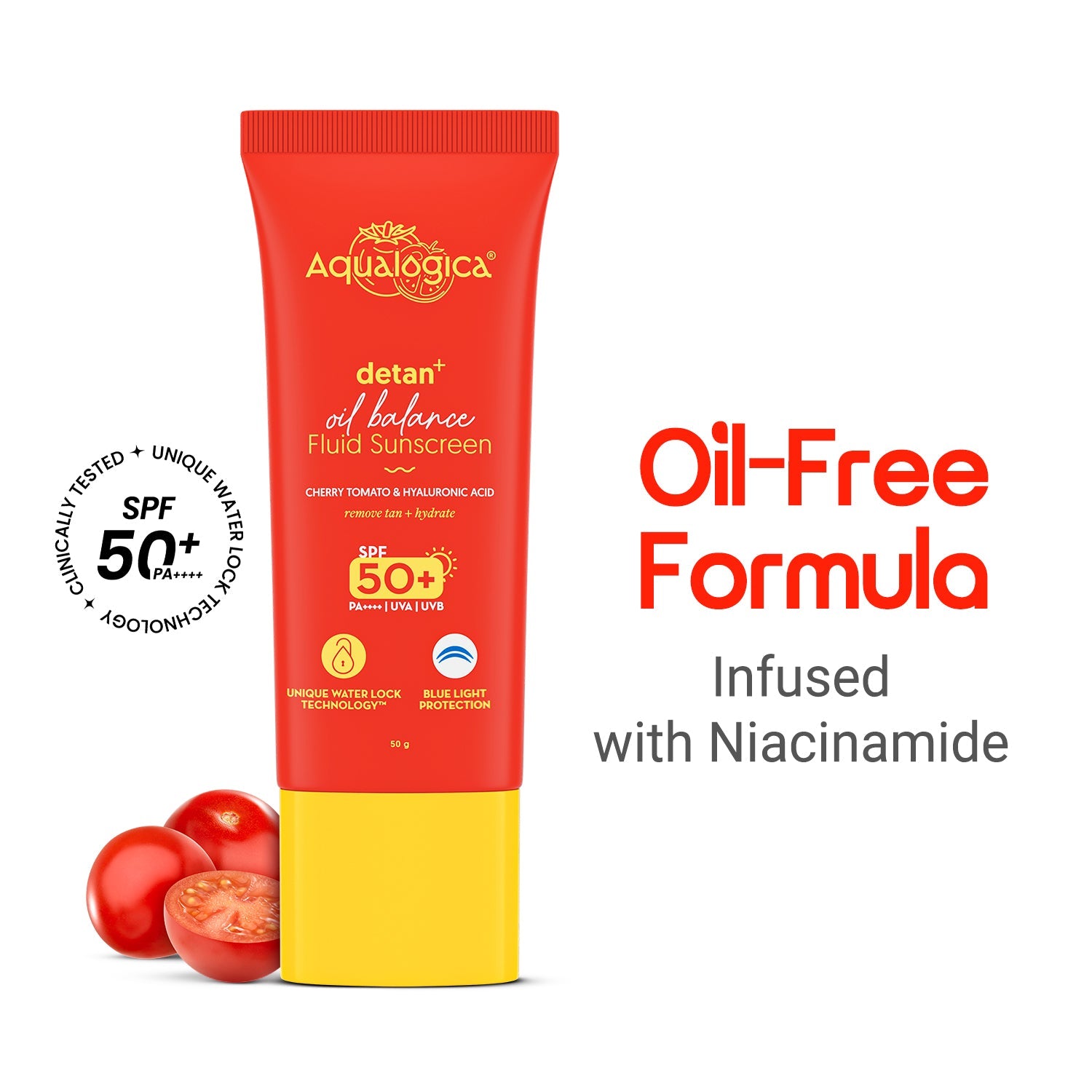 Aqualogica Detan+ Oil Balance Fluid Sunscreen - 50g