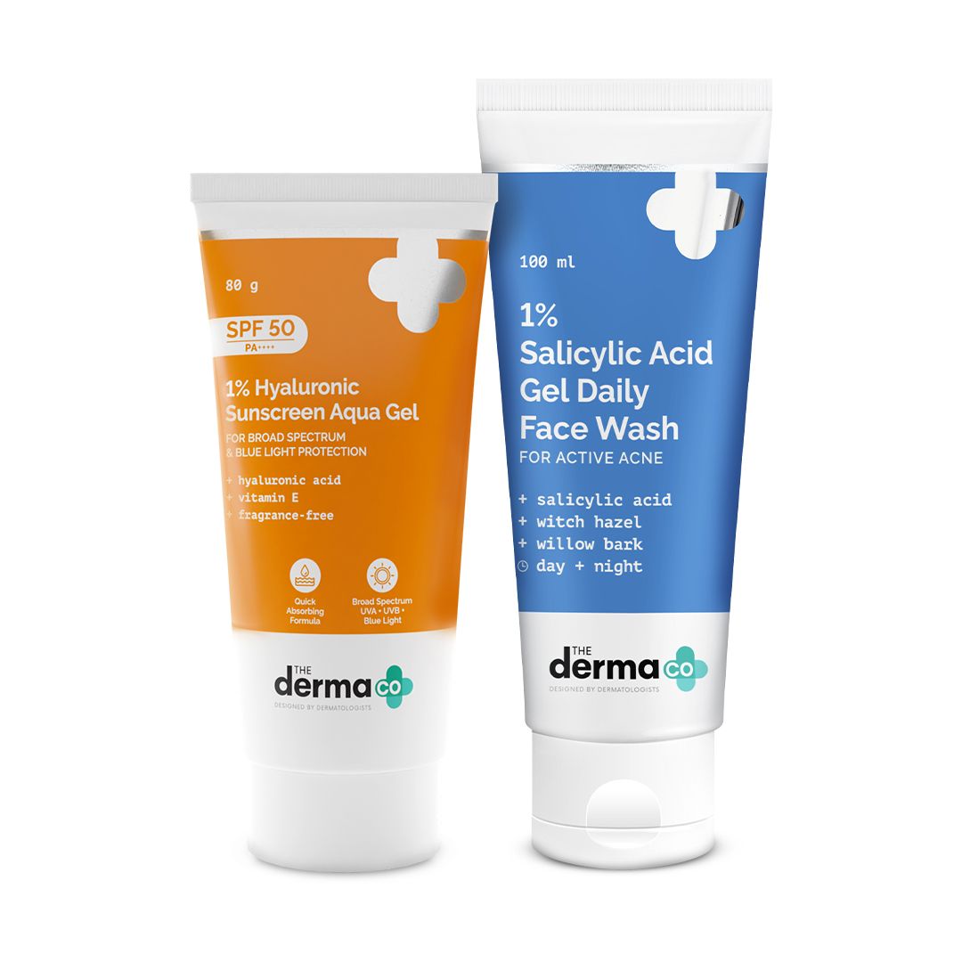 Derma Co Cleanse & Protect Combo (80g + 100ml)