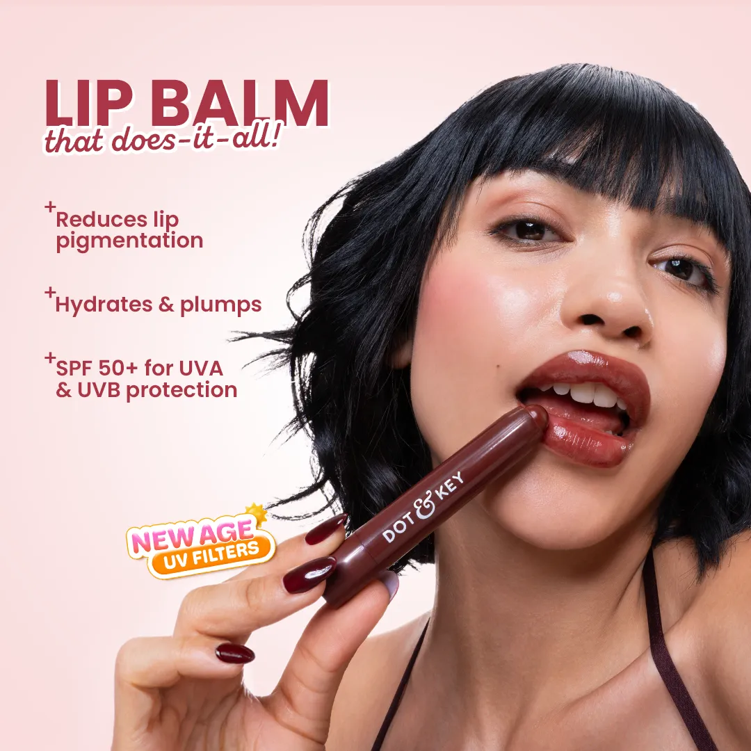 Dot & Key Meltie Lip Balm In-Vivo Tested SPF 50+ PA+++
