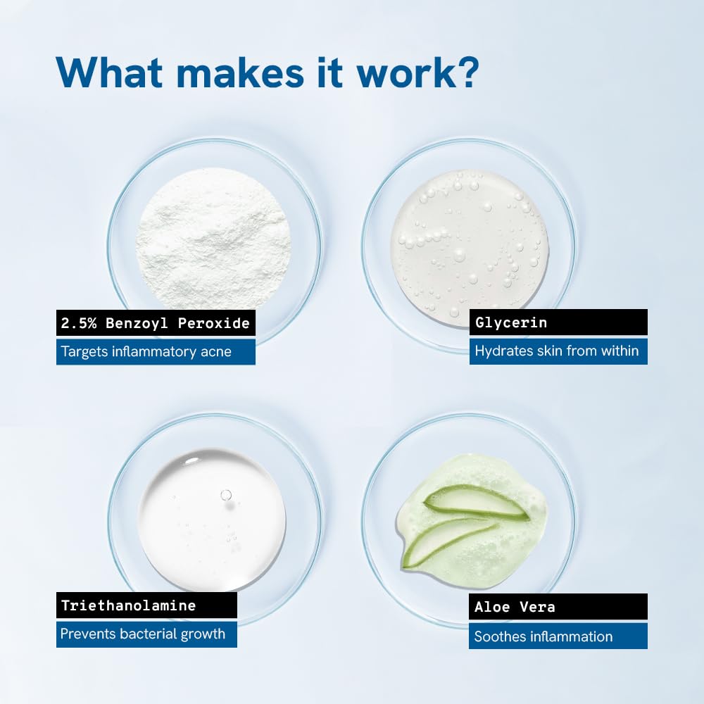 Be Bodywise 2.5% Benzoyl Peroxide Facewash