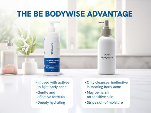 Be Bodywise 2.5% Benzoyl Peroxide Bodywash