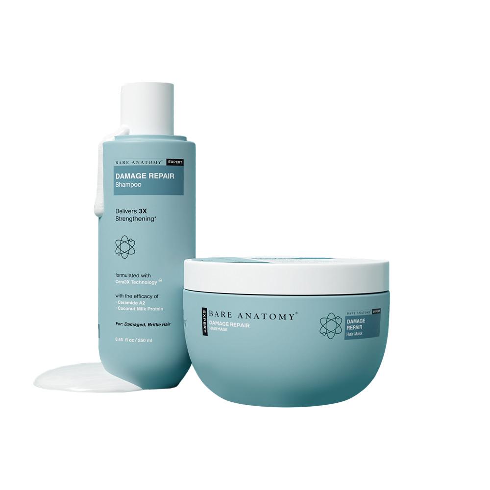 Bare Anatomy Damage Repair Kit - Mask & Shampoo