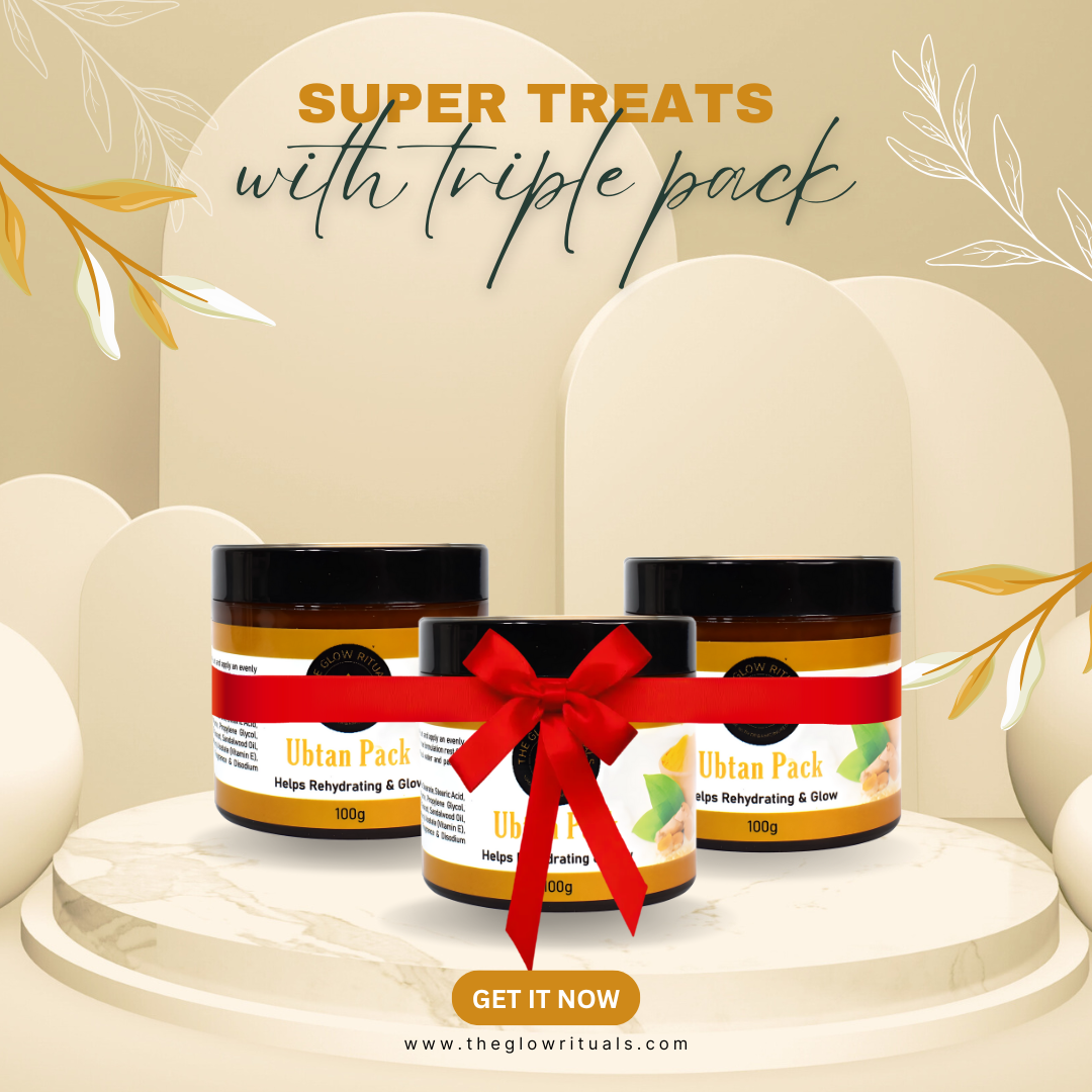 The Glow Rituals Ubtan Pack - Combo Of 3