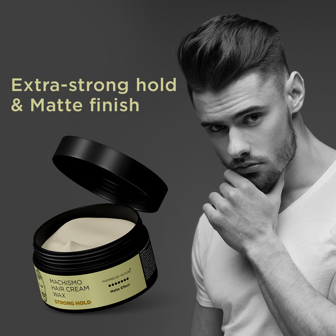 The Man Company Machismo Cream Wax - 100g