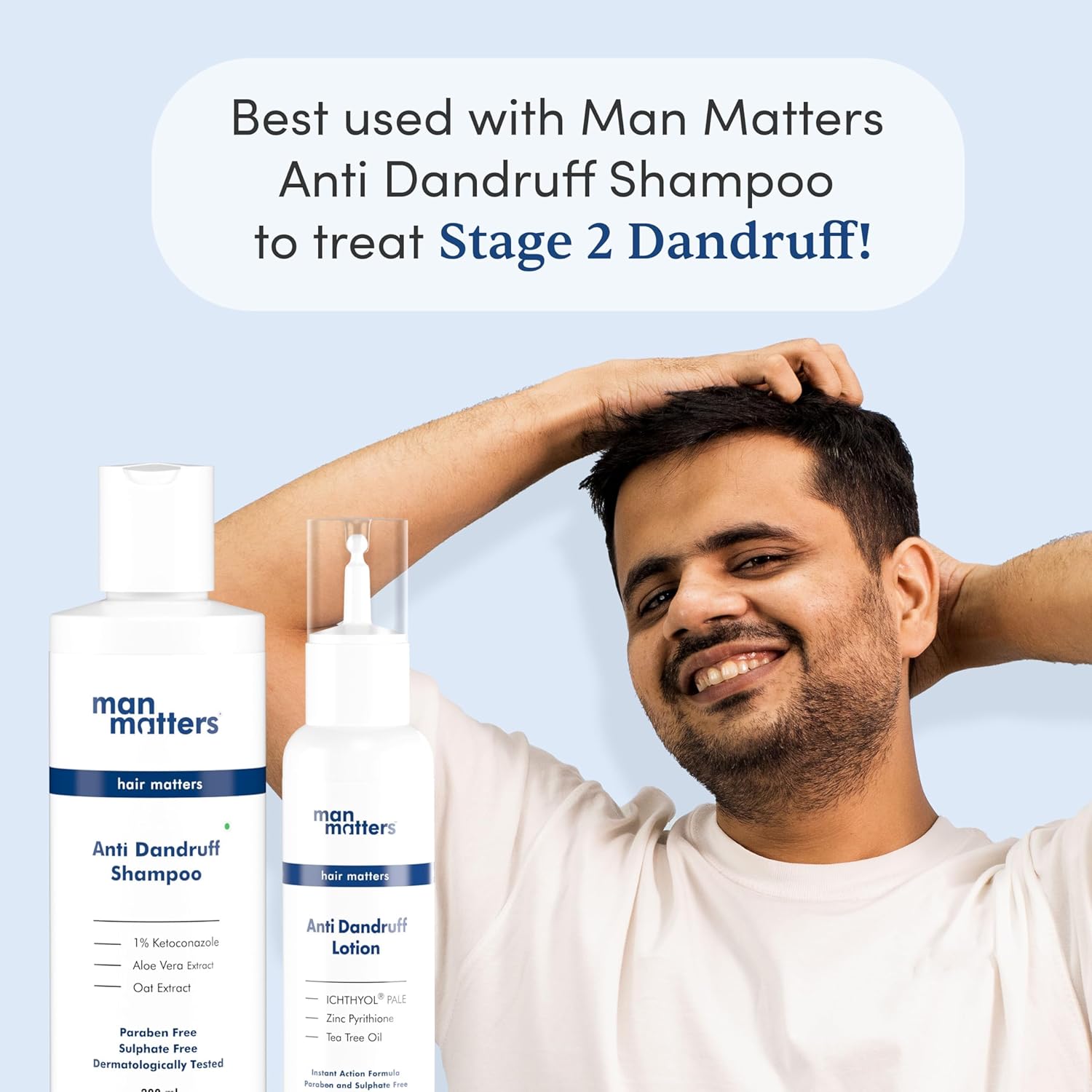 Man Matters Dandruff Removal Lotion