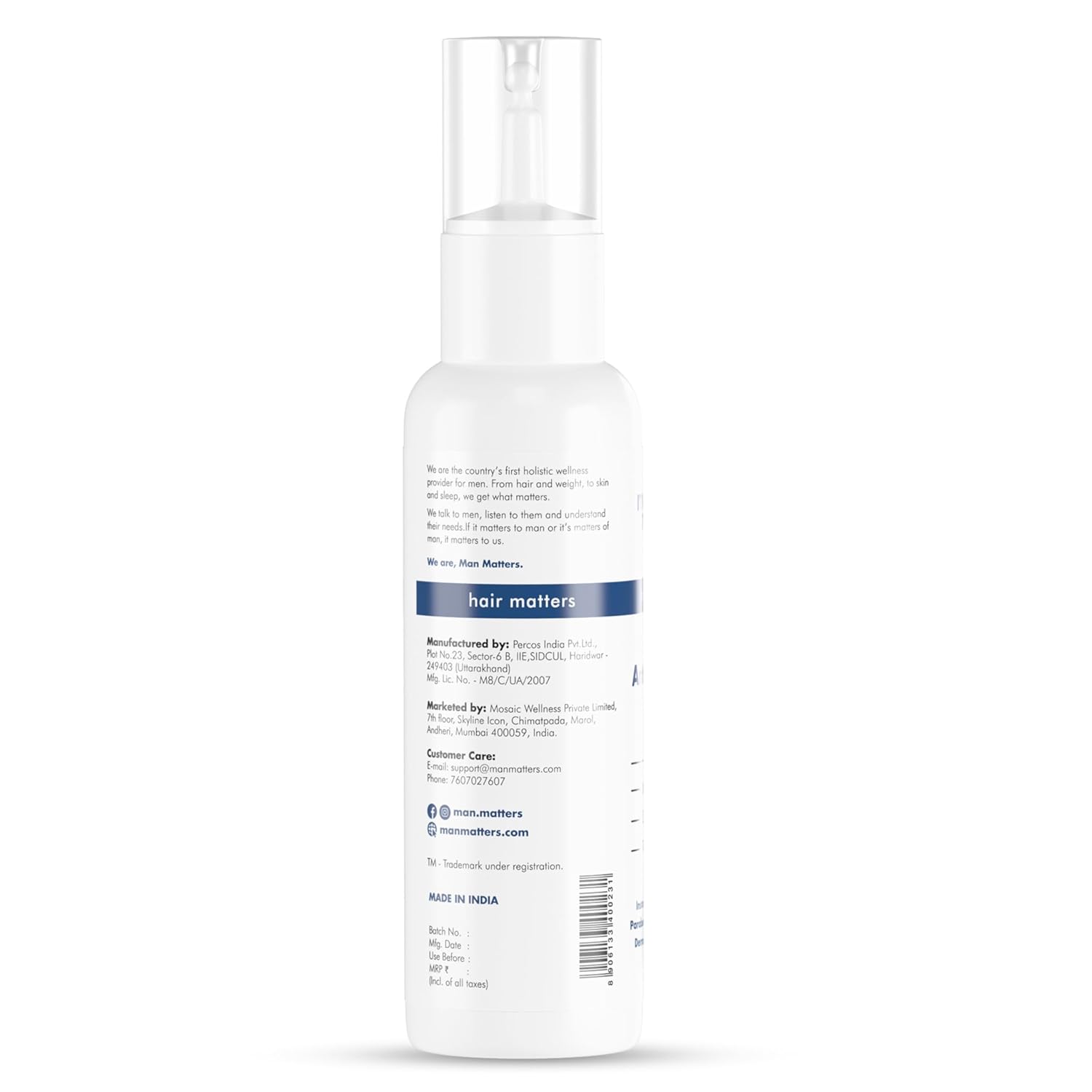 Man Matters Dandruff Removal Lotion