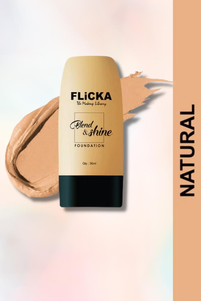 Flicka Cosmetics Blend & Shine Foundation