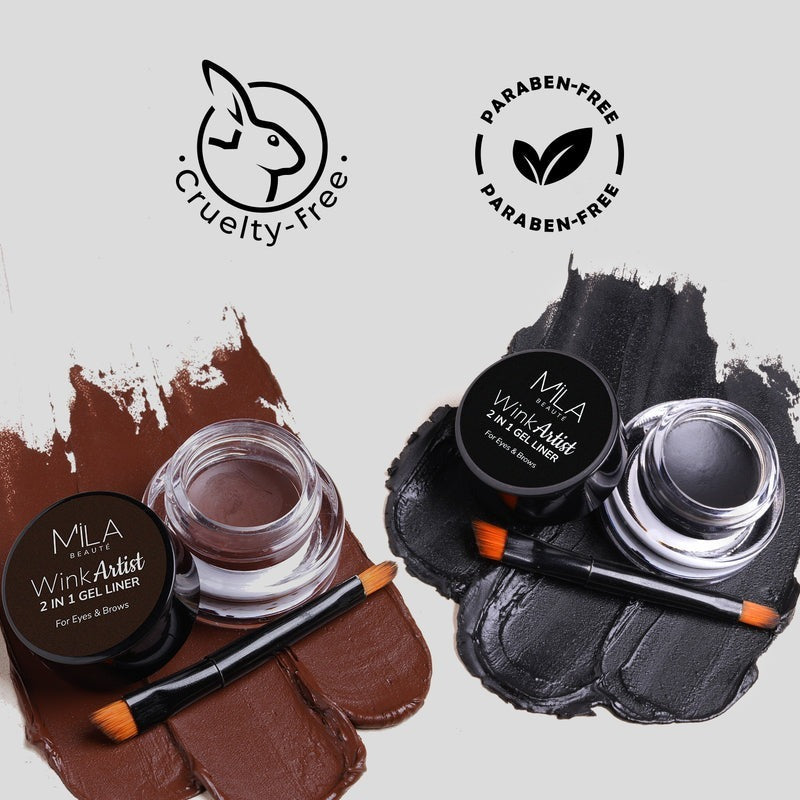 Mila Beaute Wink Artist 2 in 1 Gel Eyeliner
