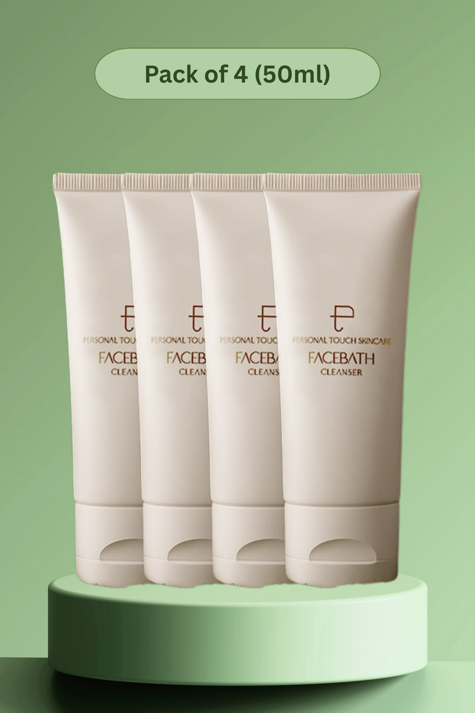 Personal Touch Facebath Deep Cleansing Facewash 50ml - Pack of 4