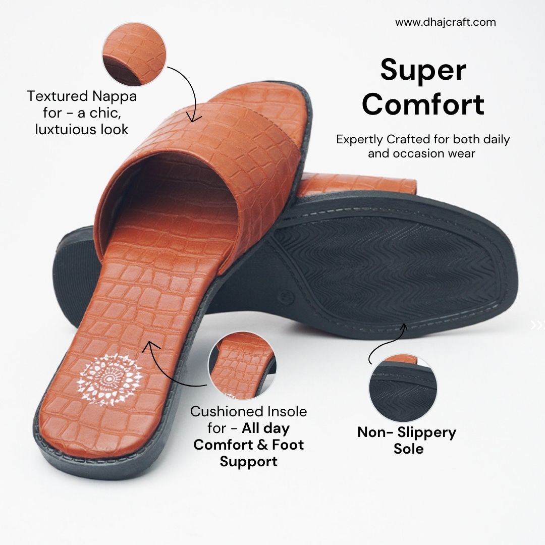 Dhajcraft Brown Casual Slip-On