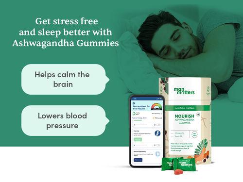 Man Matters Ashwagandha Gummies for Stress