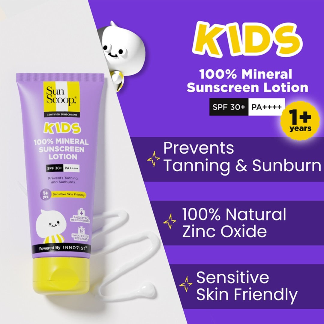 SunScoop Kids Sunscreen SPF 30+ PA++++ (75ml)