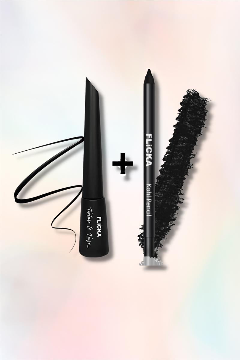 Flicka Cosmetics Kohl as Coal and Texture to Tease