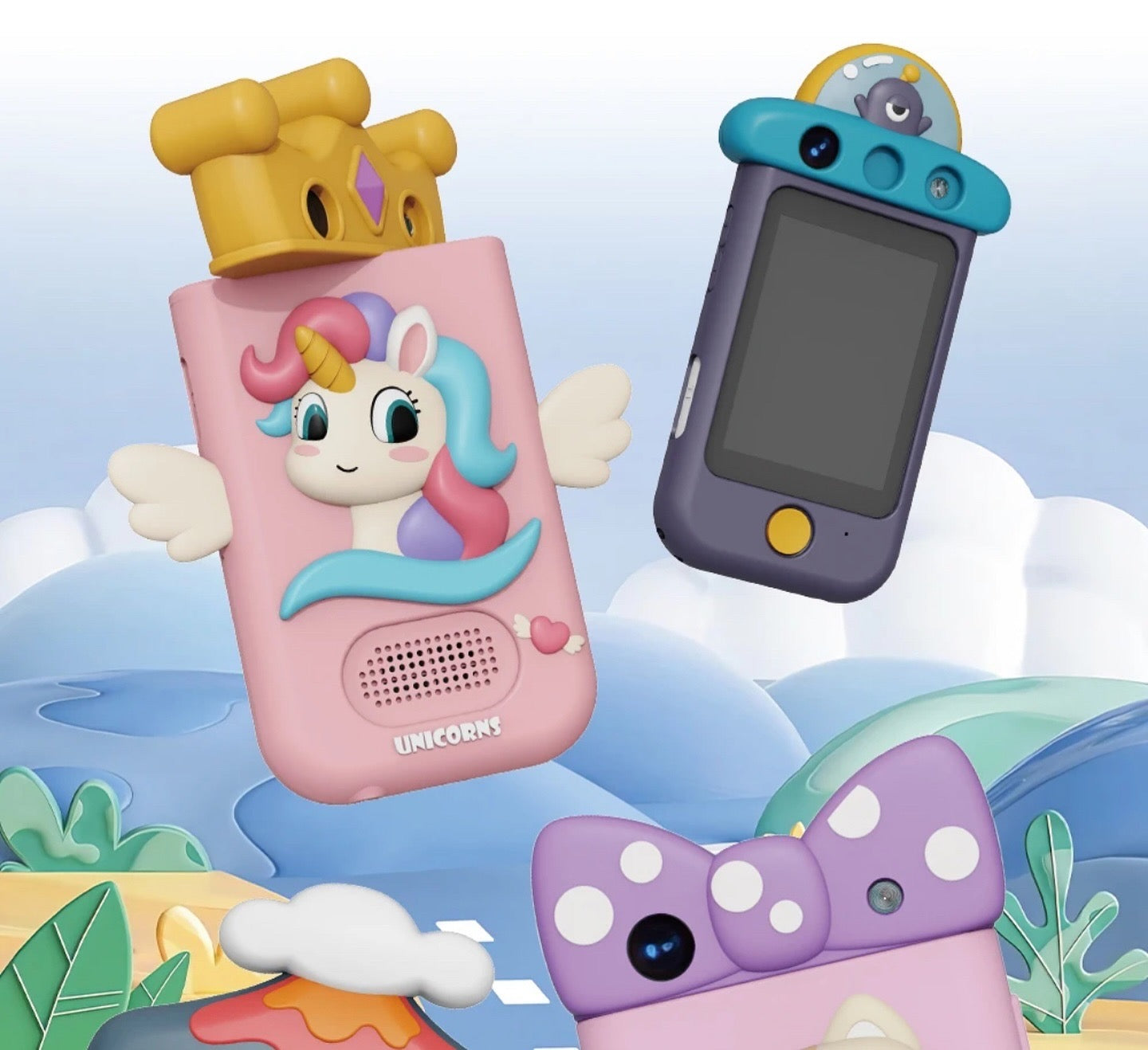 Dimorra Interactive Kids Phone (Space)