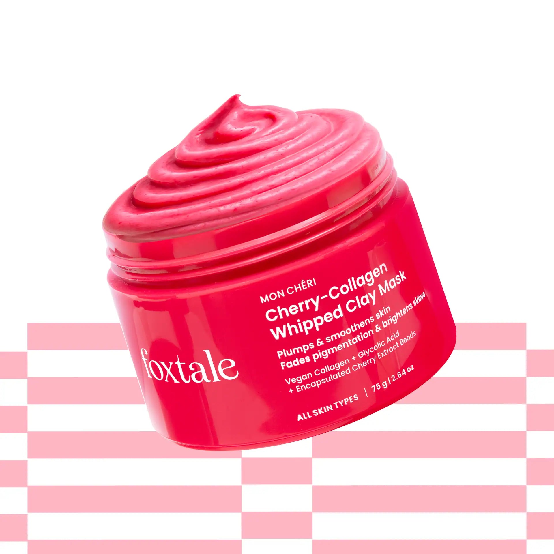 Foxtale Cherry-Collagen Clay Mask
