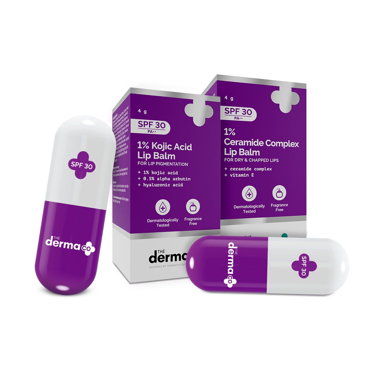 Derma Co Heal And Nourish Lip Combo