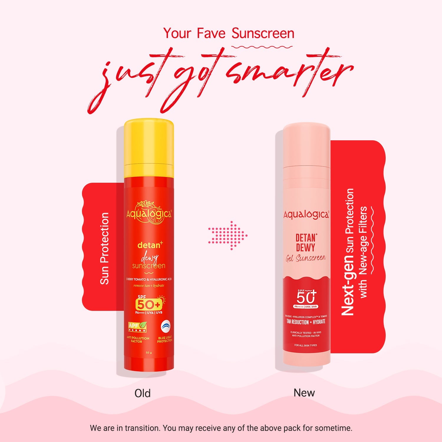 Aqualogica Detan+ Dewy Gel Sunscreen Spf 50+ Pa++++