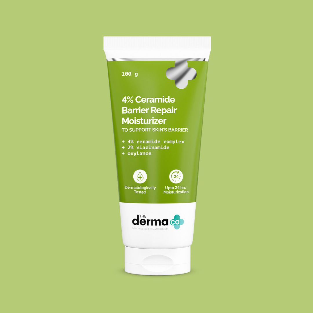 Derma Co 4% Ceramide Barrier Repair Moisturizer with Ceramide, Niacinamide, and Oxylance