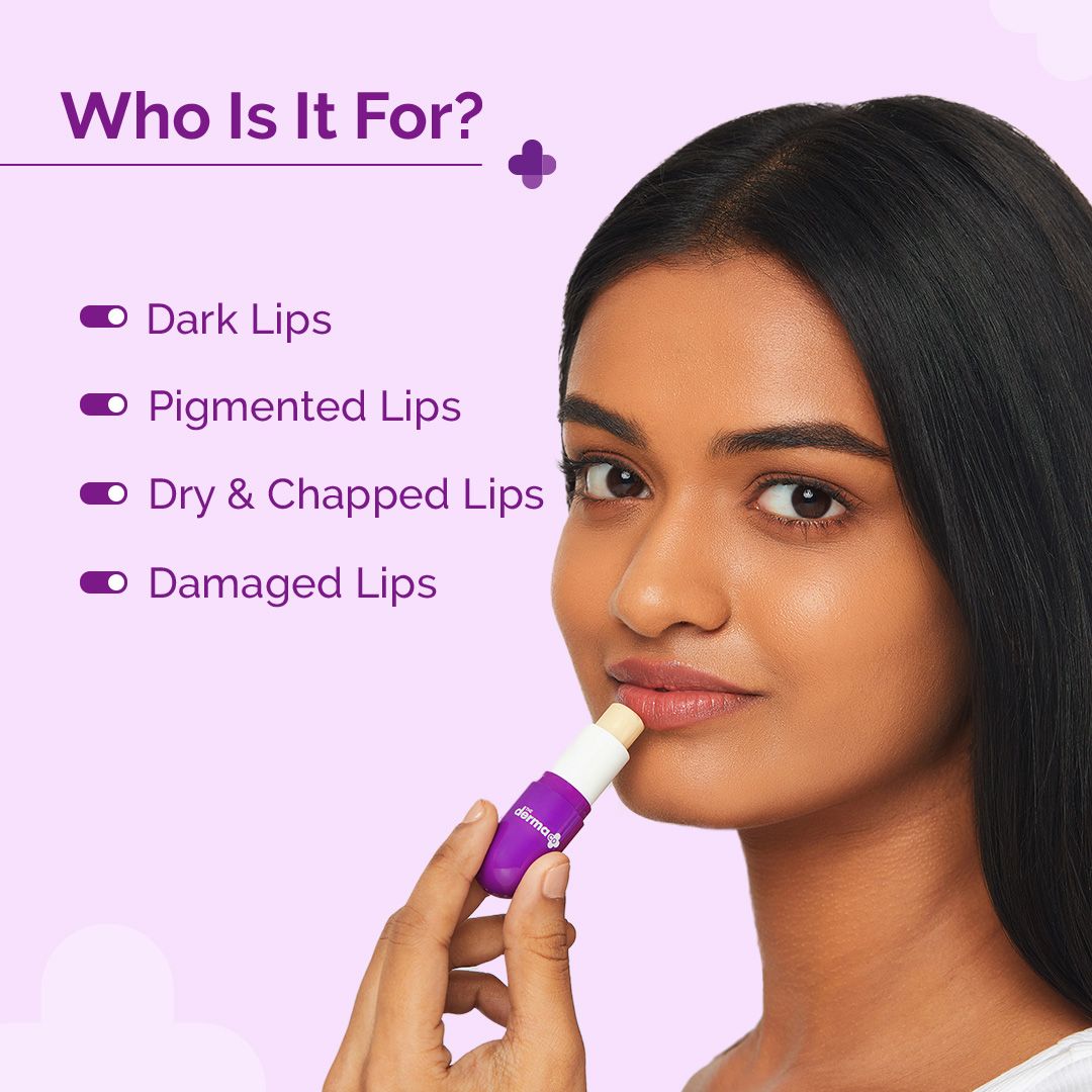 Derma Co 1% Vitamin C Brightening Lip Balm - 4.5g