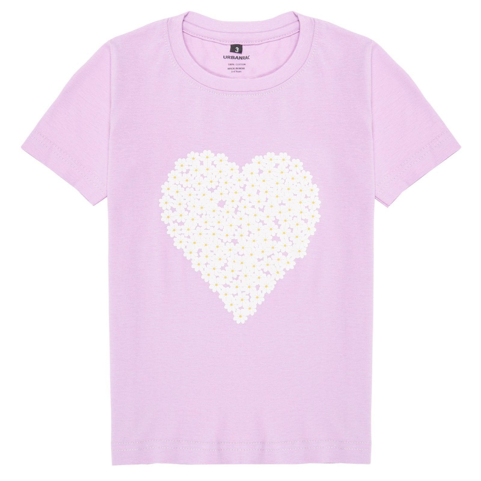 Urbanrac Purple Heart Print T-Shirt