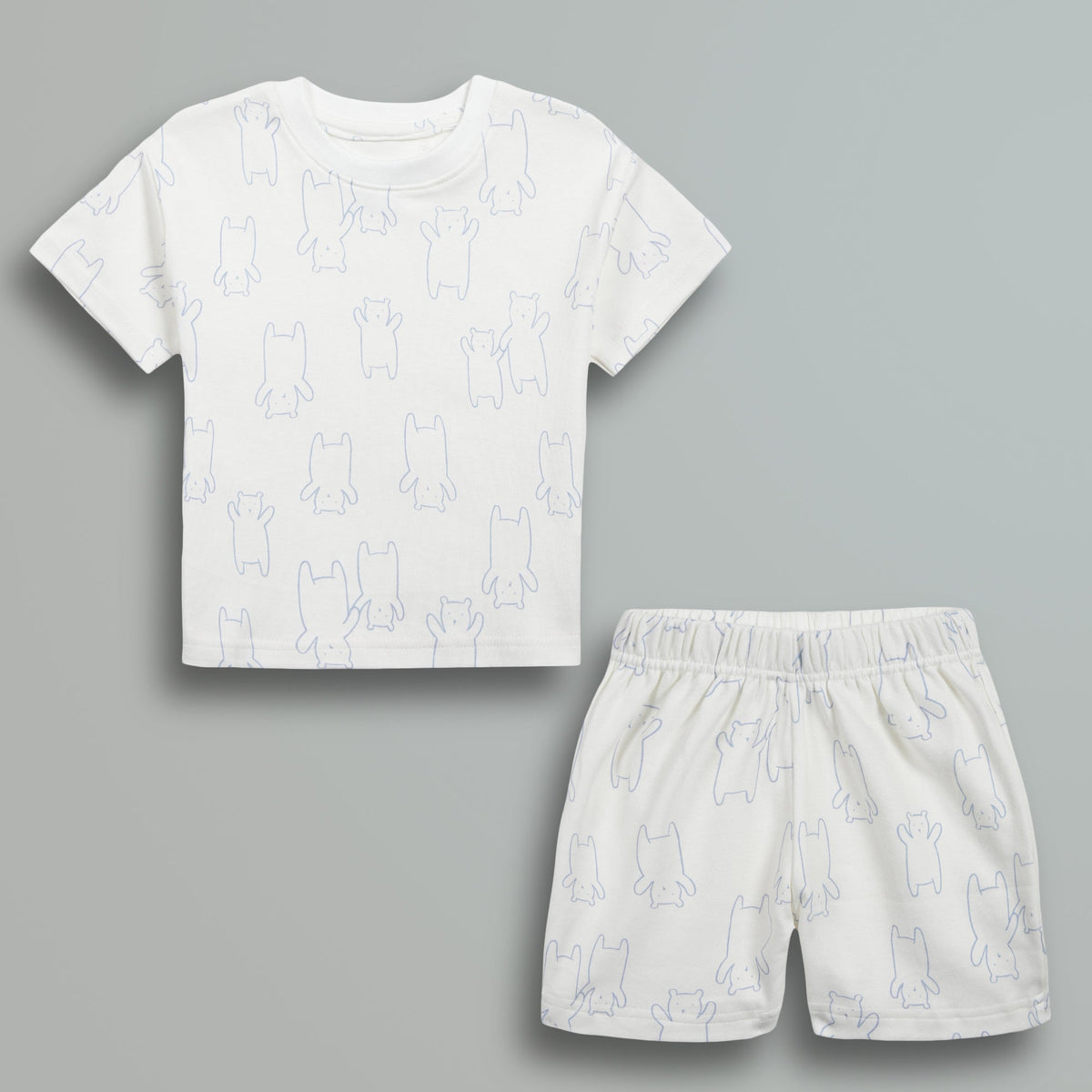 Urbanrac 100% Cotton Co-Ord Sets - Unisex - Panda Print