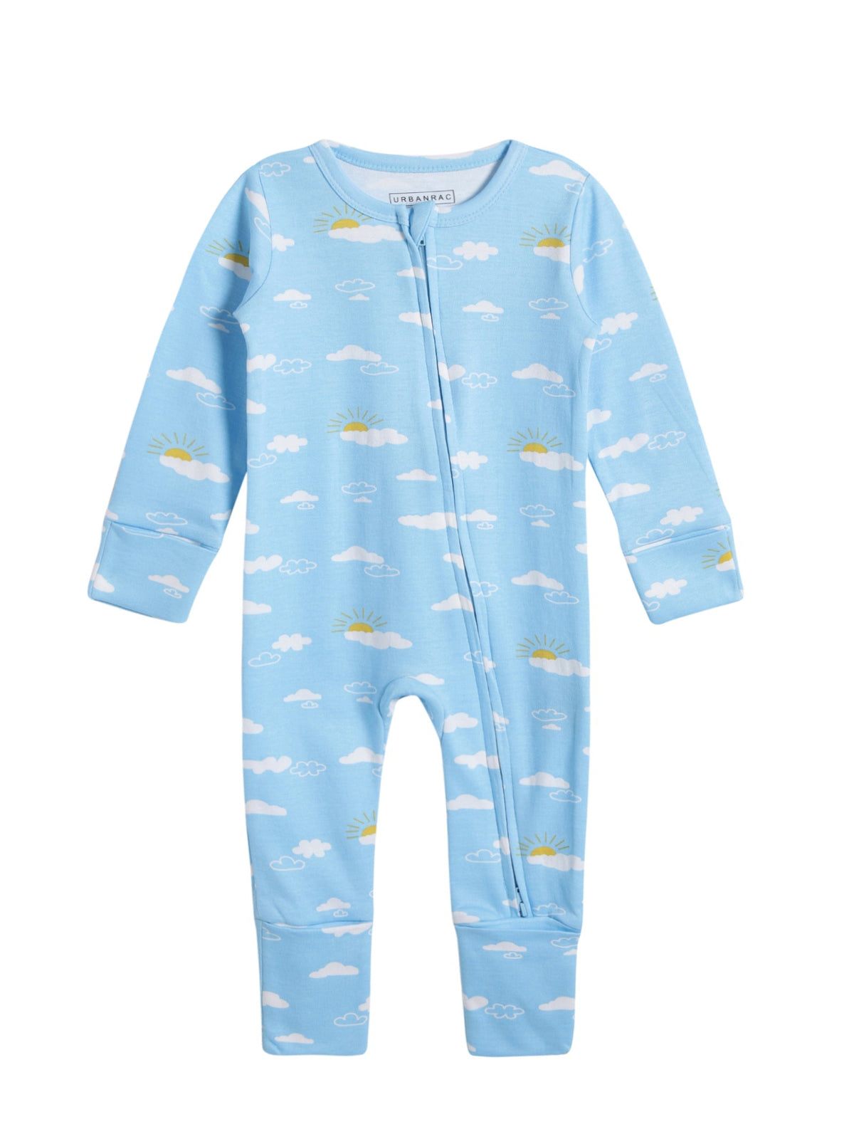 Urbanrac Organic Cotton Sleepwear for Babies - Cloud Print