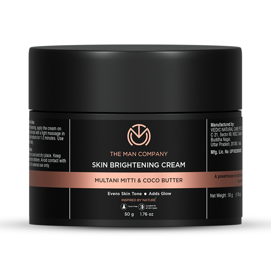 The Man Company Skin Brightening Cream - 50 gm