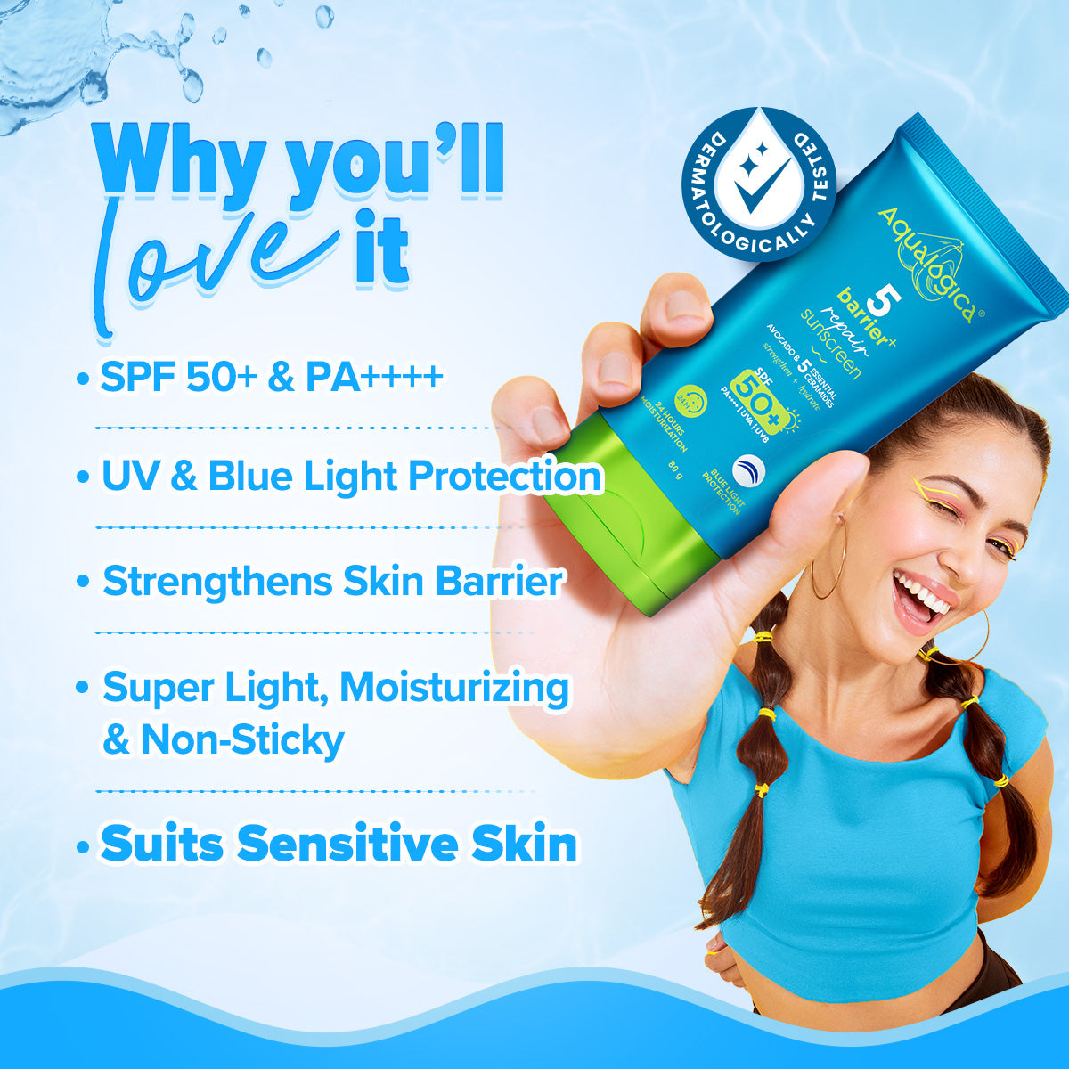 Aqualogica Barrier+ Repair Sunscreen