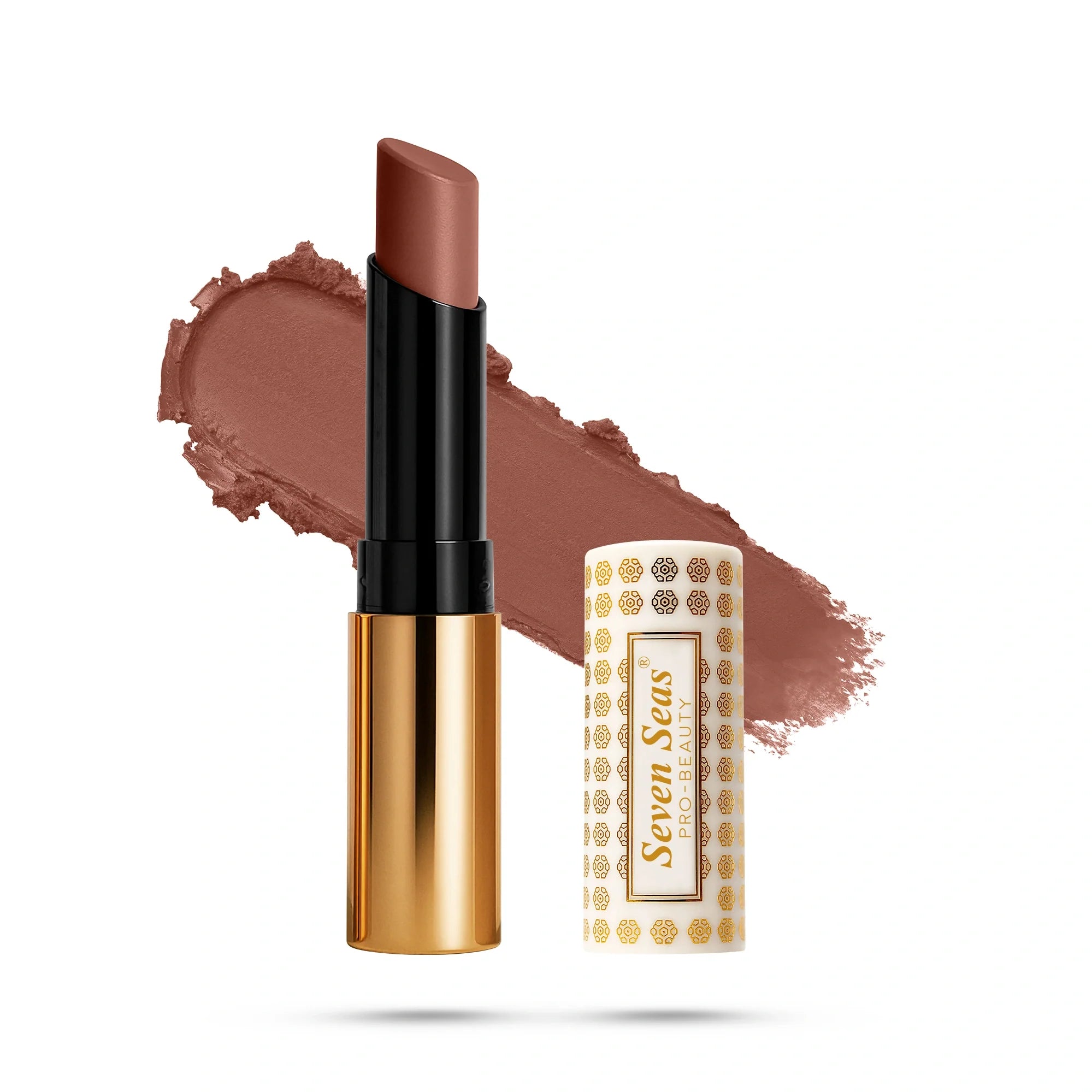Seven Seas Flat Latte (114) - Velvet Shot Non-Transfer Lipstick