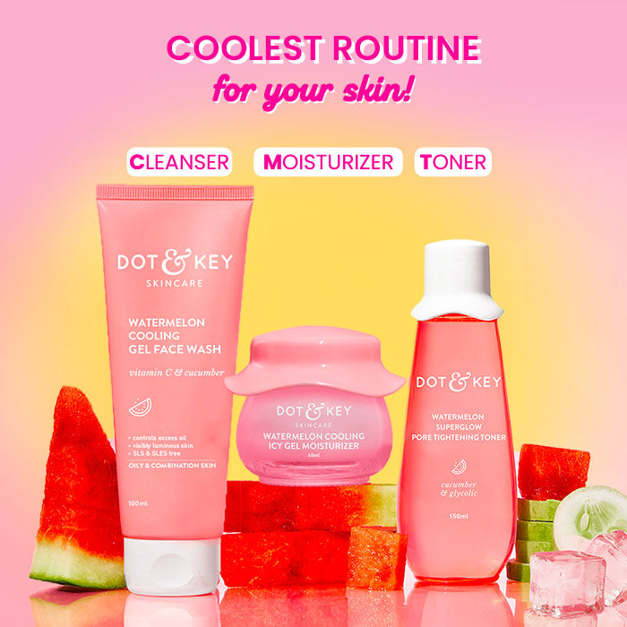 Dot & Key Watermelon Cooling CTM Combo - 310ml