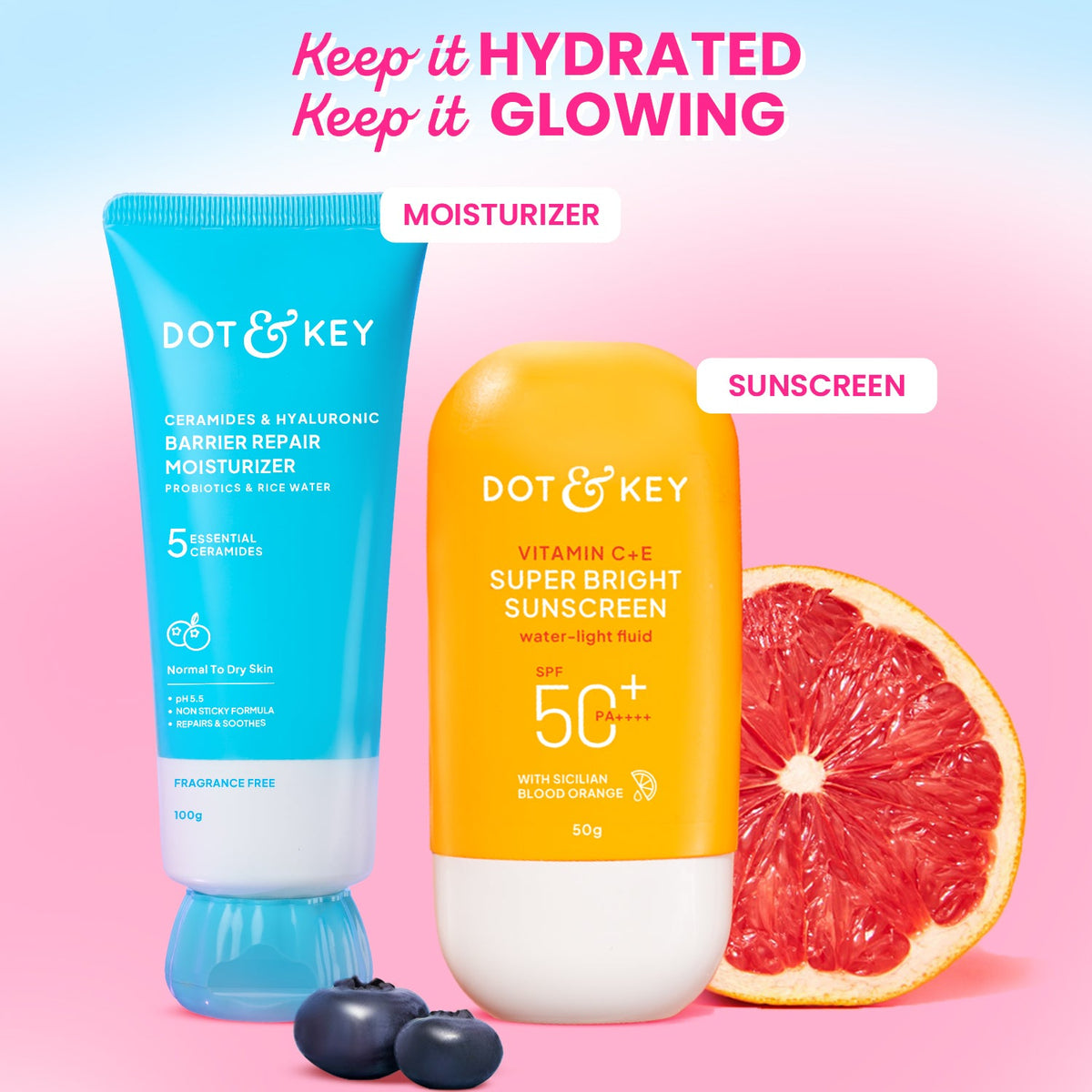 Dot & Key Moisturize & Protect Power Duo - 150g