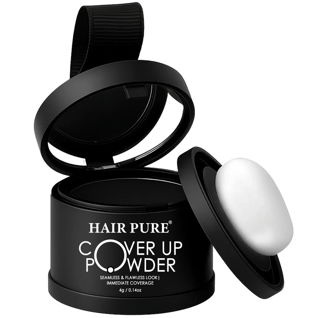 Redifyn Hair Pure Cover-Up Hair Powder Black - 4g